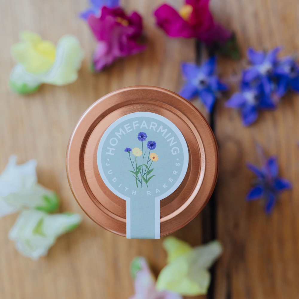 Homefarming Blütenzucker Deckel