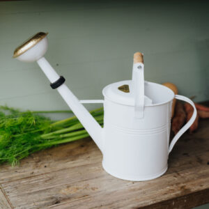 Homefarming Gießkanne 9 Liter in weiß