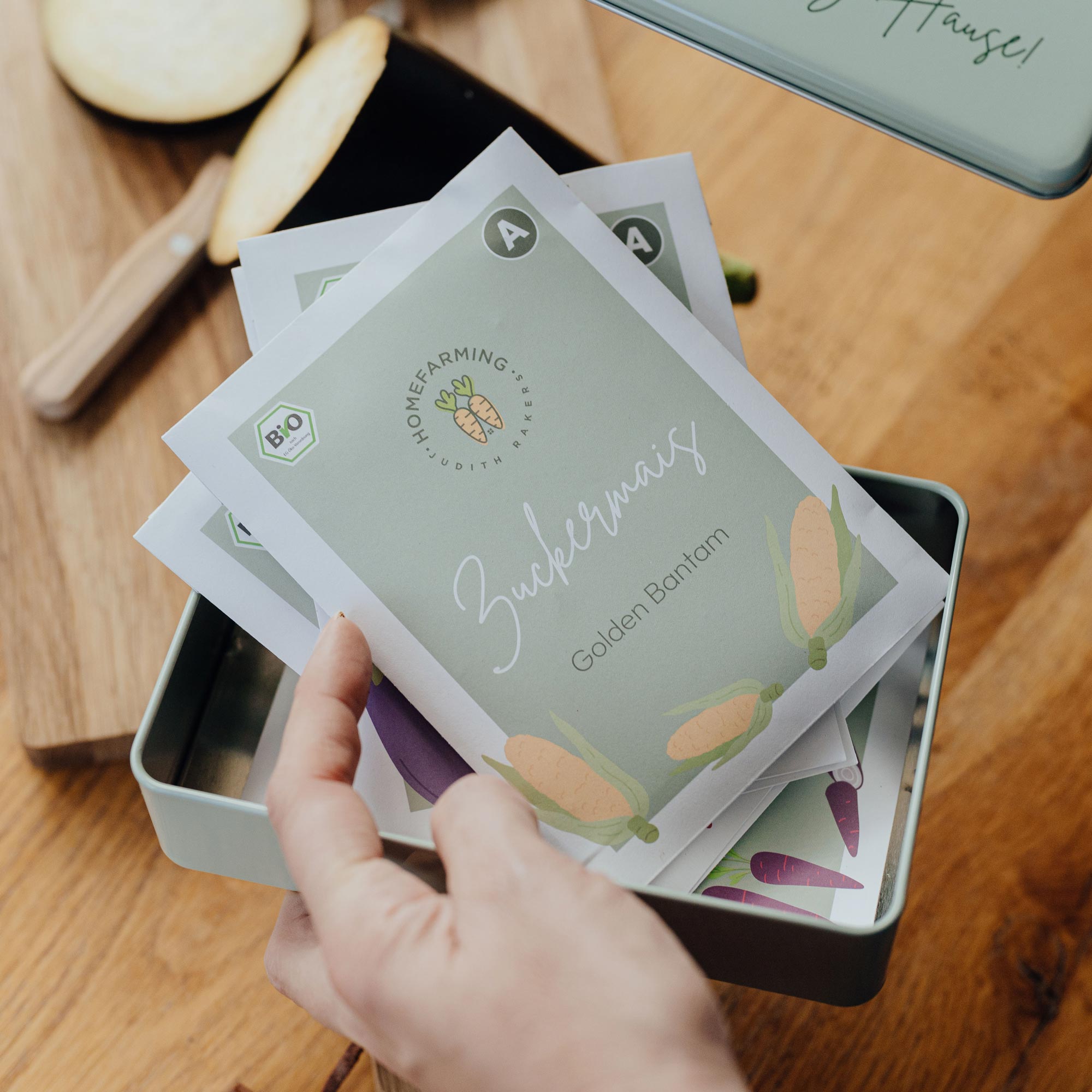 BIO-Saatgutbox Grillgemüse