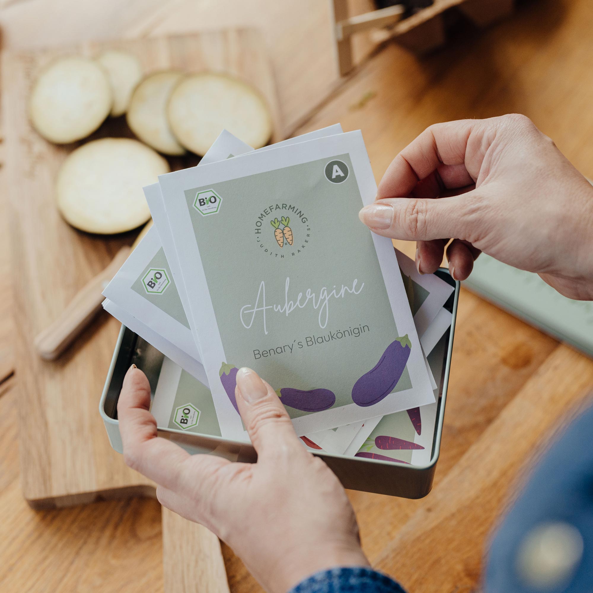 BIO-Saatgutbox Grillgemüse