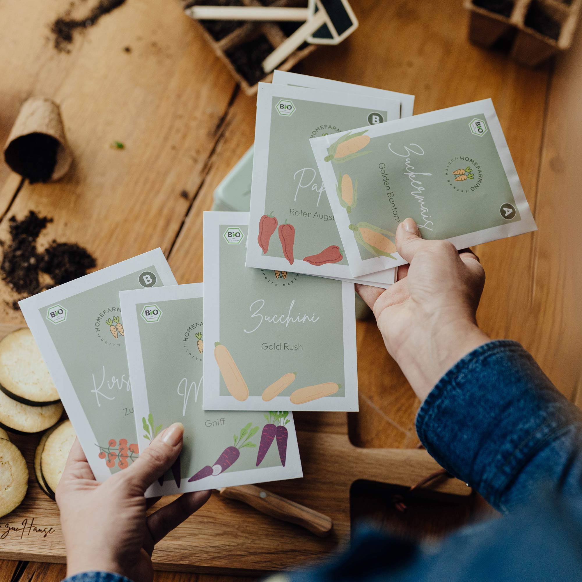 BIO-Saatgutbox Grillgemüse